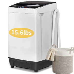 UbesGoo 15.6LBS Portable Washing Machine, Full-Automatic